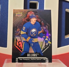 Tage Thompson 2022-23 - Black Rainbow #79 Allure Upper Deck
